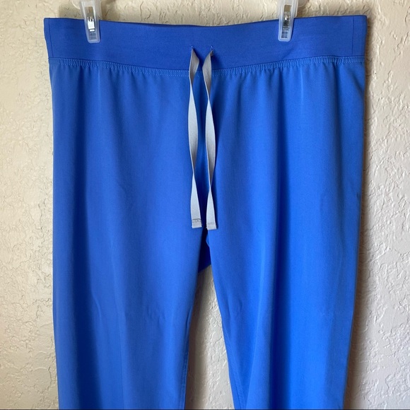 Figs Technical Collection Livingston Basic Scrub Pants Light Blue Size Medium - Picture 2 of 9